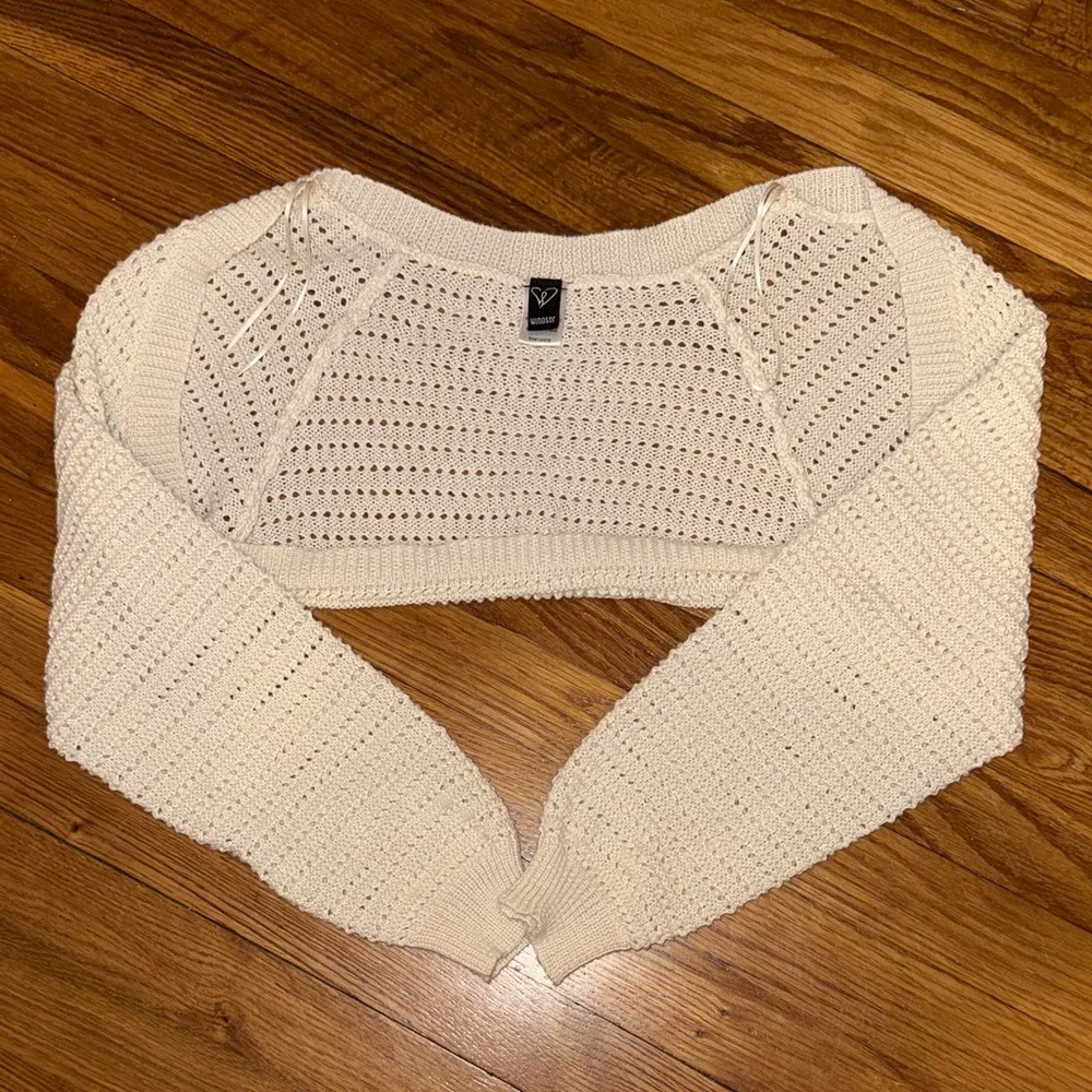 Disney Cream Knit Shrug - Picture 1 of 3